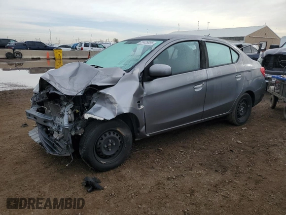 2017 Mitsubishi Mirage ES z VIN ML32F3FJ4HHF12498, wystawiony jako Copart lot #51425835 z przebiegiem 70 800 mil mil oraz Szkody całkowita. Historia ofert i sprzedaży dostępna na DreamBid. Obrazek 1.