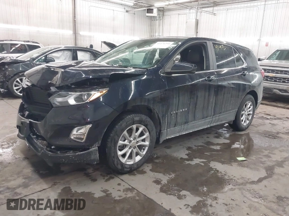 2021 Chevrolet Equinox LT with VIN 3GNAXUEV3MS134065, listed as a IAAI auction lot 41476294 with 45,651 mi miles and . Bid and sale history available at DreamBid. Image 17.