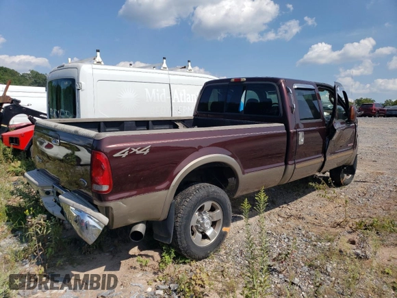 2004 Ford F-350 XL with VIN 1FTSW31P34EC83264, listed as a Copart auction lot 66875274 with 263,081 mi miles and Salvage title. Bid and sale history available at DreamBid. Image 3.