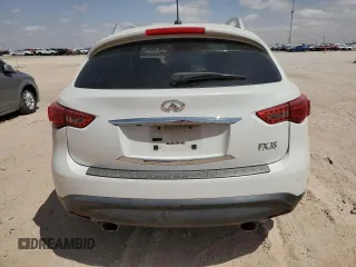 2010 Infiniti FX with VIN JN8AS1MU7AM801086, listed as a Copart auction lot 51745085 with 105,162 mi miles and Clean title. Bid and sale history available at DreamBid. Image 6.