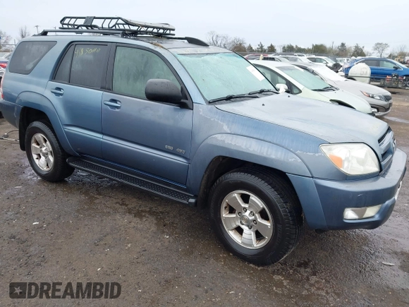 2004 Toyota 4Runner SR5 with VIN JTEBU14R248023777, listed as a IAAI auction lot 41850010 with 301,919 mi miles and . Bid and sale history available at DreamBid. Image 1.
