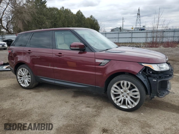 2016 Land Rover Range Rover Sport HSE with VIN SALWR2KF3GA634462, listed as a Copart auction lot 52720335 with 149,289 mi miles and Clean title. Bid and sale history available at DreamBid. Image 4.