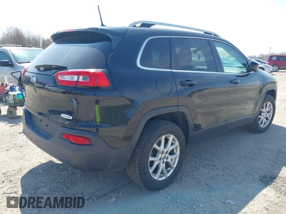 2017 Jeep Cherokee Latitude with VIN 1C4PJMCB4HD234565, listed as a IAAI auction lot 42102106 with 93,556 mi miles and . Bid and sale history available at DreamBid. Image 4.