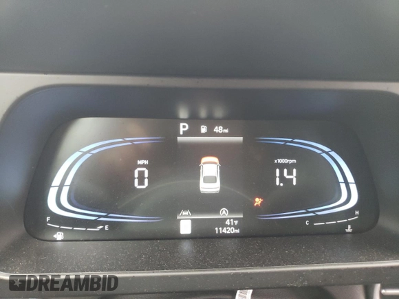 2024 Hyundai Elantra SE with VIN KMHLL4DG0RU747876, listed as a Copart auction lot 88356935 with 11,420 mi miles and Salvage Title. Bid and sale history available at DreamBid. Image 9.