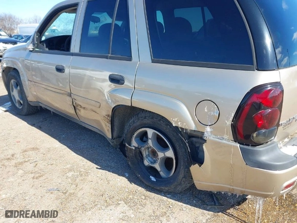 2006 Chevrolet TrailBlazer LS with VIN 1GNDS13S462328945, listed as a IAAI auction lot 41587684 with 232,076 mi miles. Bid and sale history available at carsss.com. Image 6.