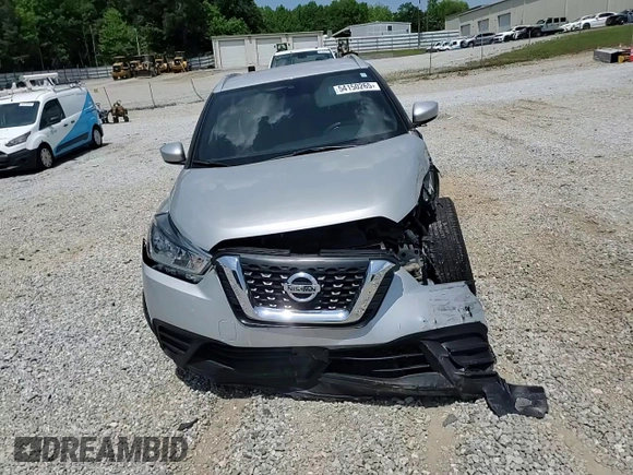 2020 Nissan Kicks SV with VIN 3N1CP5CV4LL571207, listed as a Copart auction lot 54150265 with 24,361 mi miles and Salvage title. Bid and sale history available at DreamBid. Image 14.