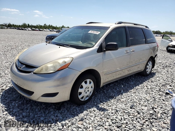2007 Toyota Sienna CE with VIN 5TDZK23C47S020441, listed as a Copart auction lot 55260705 with 113,872 mi miles and Clean Title. Bid and sale history available at carsss.com. Image 1.