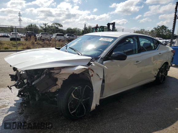 2025 Nissan Altima SR with VIN 1N4BL4CV0SN314998, listed as a Copart auction lot 54365285 with 19,158 mi miles and Non Repairable. Bid and sale history available at DreamBid. Image 1.