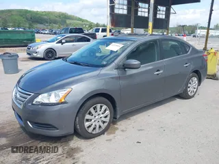 2015 Nissan Sentra SR with VIN 3N1AB7AP3FY267136, listed as a IAAI auction lot 42175924 with 82,632 mi miles and . Bid and sale history available at carsss.com. Image 2.
