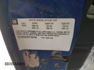 2005 Chevrolet Cavalier z VIN 1G1JC52F257159135, wystawiony jako Copart lot #46865825 z przebiegiem 230 431 mil mil oraz Szkoda całkowita • Salvage title. Historia ofert i sprzedaży dostępna na DreamBid. Obrazek 12.