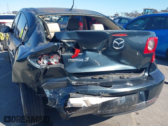 2004 Mazda 3 i with VIN JM1BK12F841124933, listed as a IAAI auction lot 41831640 with 160,980 mi miles and . Bid and sale history available at DreamBid. Image 6.