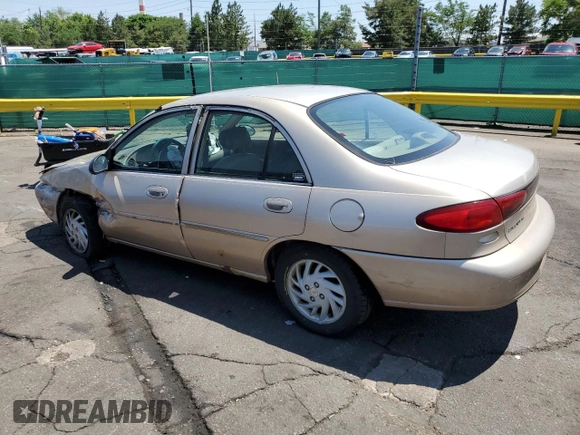 1998 Ford Escort SE with VIN 1FAFP13P7WW266180, listed as a Copart auction lot 61625005 with 143,982 mi miles and Salvage title. Bid and sale history available at DreamBid. Image 2.