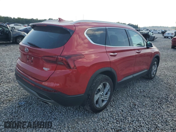 2023 Hyundai Santa Fe SEL with VIN 5NMS24AJ7PH553367, listed as a Copart auction lot 74638794 with 20,001 mi miles and Salvage Title. Bid and sale history available at carsss.com. Image 3.