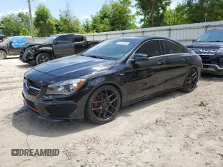 2015 Mercedes-Benz CLA 250 with VIN WDDSJ4EB4FN223019, listed as a Copart auction lot 51247134 with 123,000 mi miles and . Bid and sale history available at DreamBid. Image 1.