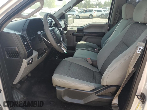 2016 Ford F-150 XL with VIN 1FTEW1CF3GKE75117, listed as a Copart auction lot 54048985 with 132,513 mi miles and Salvage title. Bid and sale history available at DreamBid. Image 7.