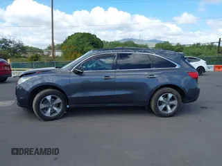 2016 Acura MDX with VIN 5FRYD3H25GB009186, listed as a IAAI auction lot 41720733 with 122,941 mi miles. Bid and sale history available at carsss.com. Image 15.
