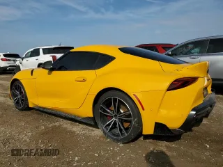 2020 Toyota Supra 3.0 z VIN WZ1DB4C02LW025788, wystawiony jako Copart lot #81390403 z przebiegiem 38 336 mil mil oraz . Historia ofert i sprzedaży dostępna na DreamBid. Obrazek 2.