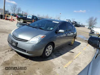 2005 Toyota Prius with VIN JTDKB20U053100185, listed as a Copart auction lot 50121735 with 134,345 mi miles and Salvage Title. Bid and sale history available at carsss.com. Image 1.