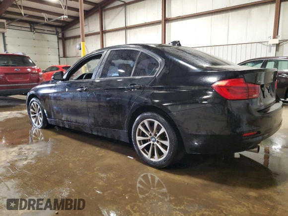 2016 BMW 3 Series 320i xDrive with VIN WBA8E5G59GNT94921, listed as a Copart auction lot 46319145 with 81,955 mi miles and Salvage Title. Bid and sale history available at carsss.com. Image 2.