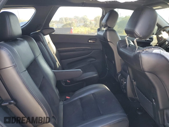 2022 Dodge Durango GT Plus with VIN 1C4RDHDG5NC199926, listed as a Copart auction lot 52198985 with 39,242 mi miles and Salvage Title. Bid and sale history available at DreamBid. Image 11.