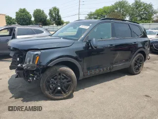 2024 Kia Telluride SX Prestige X-Pro с VIN 5XYP5DGC7RG550990, выставлен на аукционе Copart как лот 59615025 с пробегом 11 868 миль миль и Списание • Salvage title. История ставок и продаж доступна на DreamBid. Изображение 1.