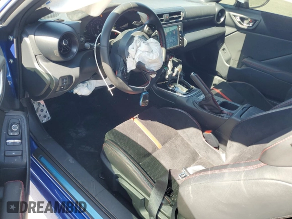 2022 Subaru BRZ Limited with VIN JF1ZDBF19N8703277, listed as a Copart auction lot 53993605 with 21,811 mi miles and Salvage title. Bid and sale history available at DreamBid. Image 8.
