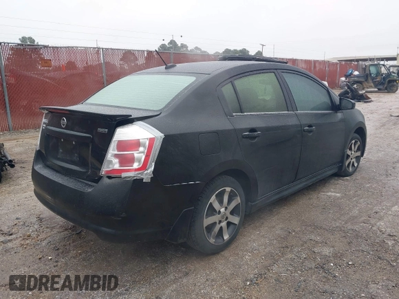 2012 Nissan Sentra S with VIN 3N1AB6AP8CL627634, listed as a IAAI auction lot 41620332 with 130,806 mi miles and . Bid and sale history available at DreamBid. Image 4.