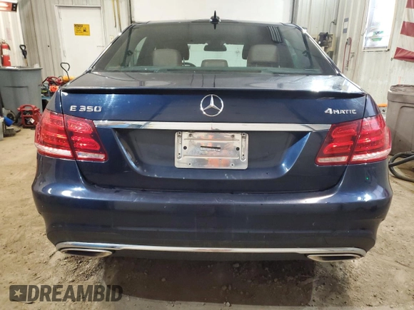2015 Mercedes-Benz E-Class E 350 Luxury with VIN WDDHF8JB4FB124243, listed as a Copart auction lot 48557165 with 121,432 mi miles and Salvage Title. Bid and sale history available at carsss.com. Image 6.