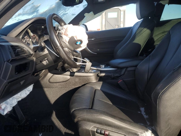 2016 BMW 2 Series M235i xDrive with VIN WBA1J9C50GV372199, listed as a Copart auction lot 87229084 with 0 mi miles and Salvage Title. Bid and sale history available at carsss.com. Image 7.