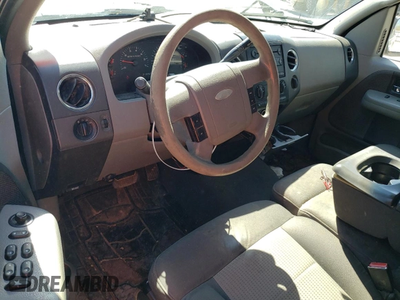 2008 Ford F-150 XL with VIN 1FTRW14W28KB17623, listed as a Copart auction lot 52958655 with 267,463 mi miles and Salvage title. Bid and sale history available at DreamBid. Image 8.