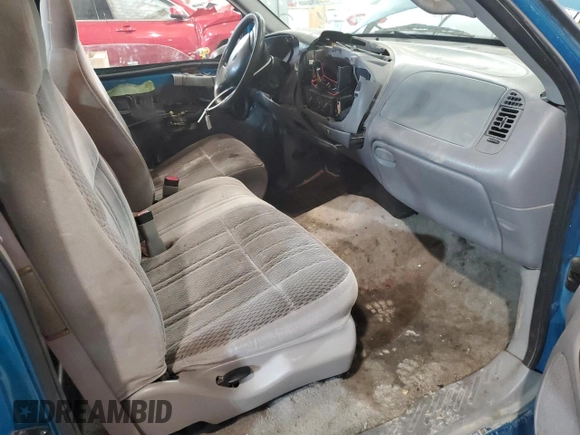 1997 Ford F-150 with VIN 1FTDF1763VLB43465, listed as a Copart auction lot 60018763 with 194,139 mi miles and Non repairable. Bid and sale history available at DreamBid. Image 8.