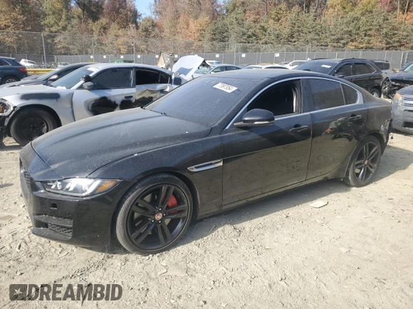 2018 Jaguar XE with VIN SAJAE4EV0JCP25584, listed as a Copart auction lot 77997954 with 31,996 mi miles and Salvage Title. Bid and sale history available at DreamBid. Image 1.
