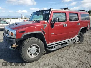 2003 Hummer H2 with VIN 5GRGN23U73H128461, listed as a Copart auction lot 47796795 with 178,531 mi miles and Salvage Title. Bid and sale history available at carsss.com. Image 1.