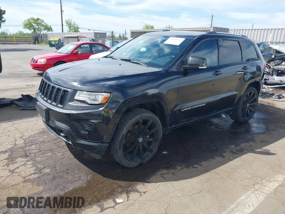2014 Jeep Grand Cherokee Overland with VIN 1C4RJFCT8EC106005, listed as a IAAI auction lot 41989721 with 148,469 mi miles and . Bid and sale history available at DreamBid. Image 22.