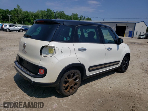 2015 FIAT 500L Urbana Trekking with VIN ZFBCFADH3FZ036290, listed as a Copart auction lot 69063734 with 19,312 mi miles and Non Repairable. Bid and sale history available at carsss.com. Image 3.
