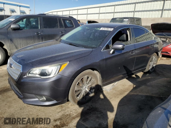 2016 Subaru Legacy 2.5i Limited with VIN 4S3BNBN69G3022624, listed as a Copart auction lot 47478675 with 129,455 mi miles and Salvage Title. Bid and sale history available at carsss.com. Image 1.
