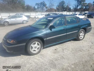 2001 Chevrolet Impala LS with VIN 2G1WH55KX19125758, listed as a Copart auction lot 44597525 with 0 mi miles and Clean Title. Bid and sale history available at carsss.com. Image 1.