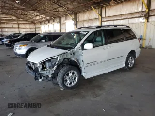 2004 Toyota Sienna XLE with VIN 5TDZA22C54S194552, listed as a Copart auction lot 63831425 with 127,789 mi miles and Salvage title. Bid and sale history available at DreamBid. Image 1.
