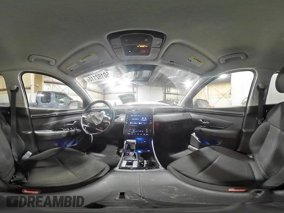 2022 Hyundai Tucson XRT with VIN KM8JFCAE8NU107842, listed as a Copart auction lot 50192115 with 44,882 mi miles and Salvage Title. Bid and sale history available at DreamBid. Image 14.