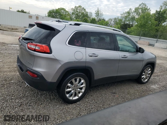 2016 Jeep Cherokee Limited z VIN 1C4PJLDB8GW287362, wystawiony jako Copart lot #55619875 z przebiegiem 147 021 mil mil oraz Nie do naprawy • Non repairable. Historia ofert i sprzedaży dostępna na DreamBid. Obrazek 3.