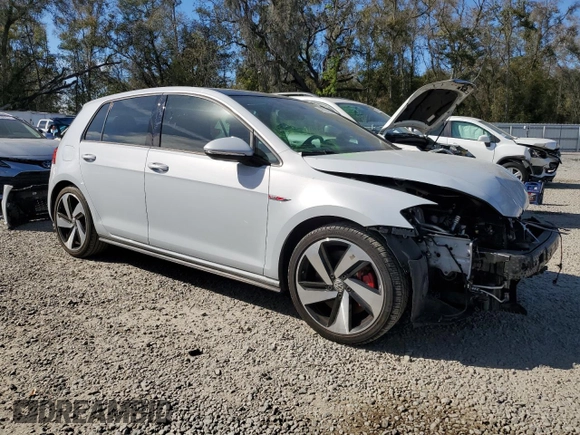 2019 Volkswagen Golf GTI S with VIN 3VW6T7AU1KM018130, listed as a Copart auction lot 43737504 with 45,590 mi miles. Bid and sale history available at carsss.com. Image 4.