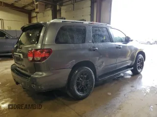 2020 Toyota Sequoia SR5 with VIN 5TDBY5G14LS178489, listed as a Copart auction lot 45889335 with 53,511 mi miles and Salvage Title. Bid and sale history available at carsss.com. Image 3.