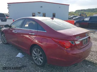 2011 Hyundai Sonata SE with VIN 5NPEC4AC8BH017700, listed as a IAAI auction lot 42042269 with 141,615 mi miles. Bid and sale history available at carsss.com. Image 3.