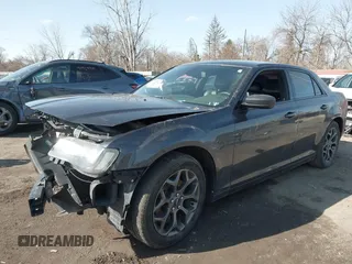 2018 Chrysler 300 with VIN 2C3CCAGG3JH250332, listed as a IAAI auction lot 41931396 with 0 mi miles. Bid and sale history available at carsss.com. Image 2.