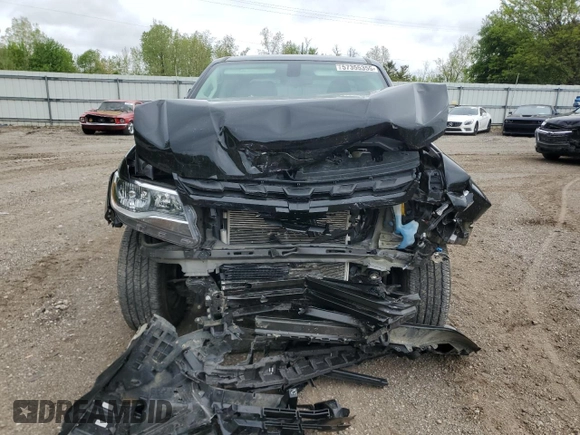 2022 Chevrolet Colorado 4WD Work Truck with VIN 1GCGTBEN2N1321979, listed as a Copart auction lot 57355355 with 20,570 mi miles and Non repairable. Bid and sale history available at DreamBid. Image 5.