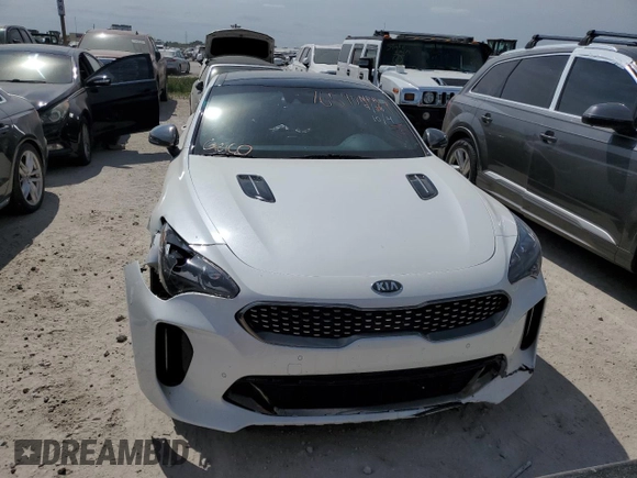 2019 Kia Stinger GT1 with VIN KNAE45LC2K6062123, listed as a Copart auction lot 76540484 with Not Provided miles and Non Repairable. Bid and sale history available at DreamBid. Image 5.