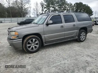 2006 GMC Yukon XL z VIN 1GKFK66U86J169451, wystawiony jako Copart lot #48117835 z przebiegiem 328 419 mil mil oraz Szkoda całkowita • Salvage title. Historia ofert i sprzedaży dostępna na DreamBid. Obrazek 1.