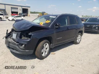 2016 Jeep Compass Sport with VIN 1C4NJCBA8GD524588, listed as a Copart auction lot 53858485 with 137,396 mi miles and Non repairable. Bid and sale history available at DreamBid. Image 1.