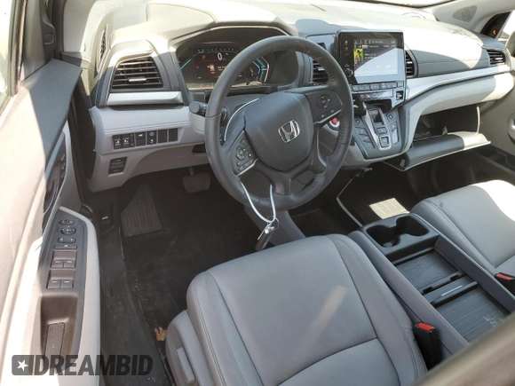 2024 Honda Odyssey EX-L with VIN 5FNRL6H63RB046690, listed as a Copart auction lot 51444685 with 7,829 mi miles and Salvage Title. Bid and sale history available at DreamBid. Image 8.