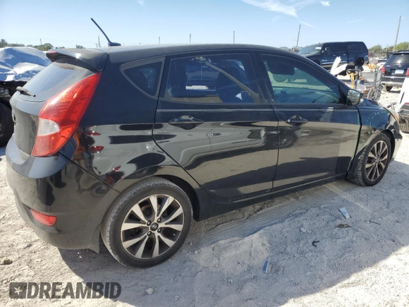 2015 Hyundai Accent Sport with VIN KMHCU5AE8FU233100, listed as a Copart auction lot 47982475 with 146,960 mi miles and Salvage Title. Bid and sale history available at carsss.com. Image 3.
